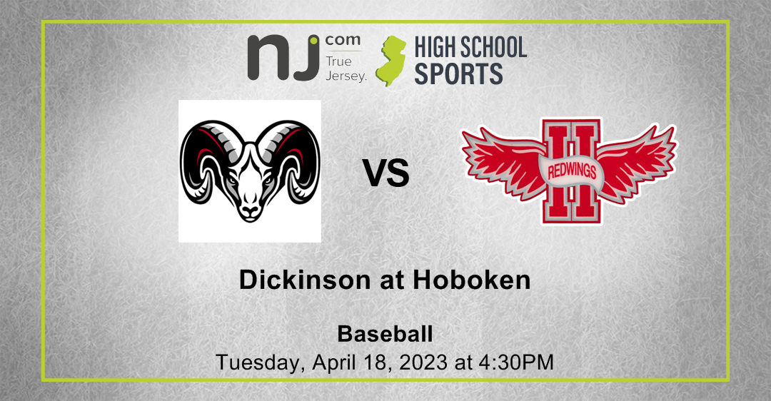 Baseball results: Dickinson vs. Hoboken, 4/18/2023