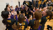 Girls volleyball: Bogota hangs on in Group 1 semis against tough Verona squad