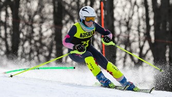 Skiing photos: Boys and girls state team slalom on Wednesday, Feb. 16, 2022