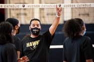 Girls Volleyball: Colon wins his 300th game as No. 11 Hudson Catholic downs Dickinson
