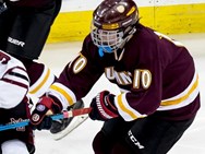 Girls ice hockey: Senior’s hat trick leads Summit over Trinity Hall