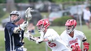 Who were the top boys lacrosse faceoff leaders at the end of the 2021 season?
