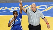 Ewing’s Shelitha Collins’ dramatic pin wins 235 pound title at state wrestling final