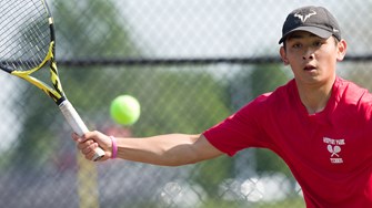 Stars from the quarterfinals of the boys tennis state tournament