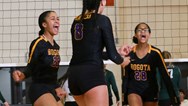 Girls volleyball: No. 7 Bogota squeaks past Verona to move to Group 1 finals
